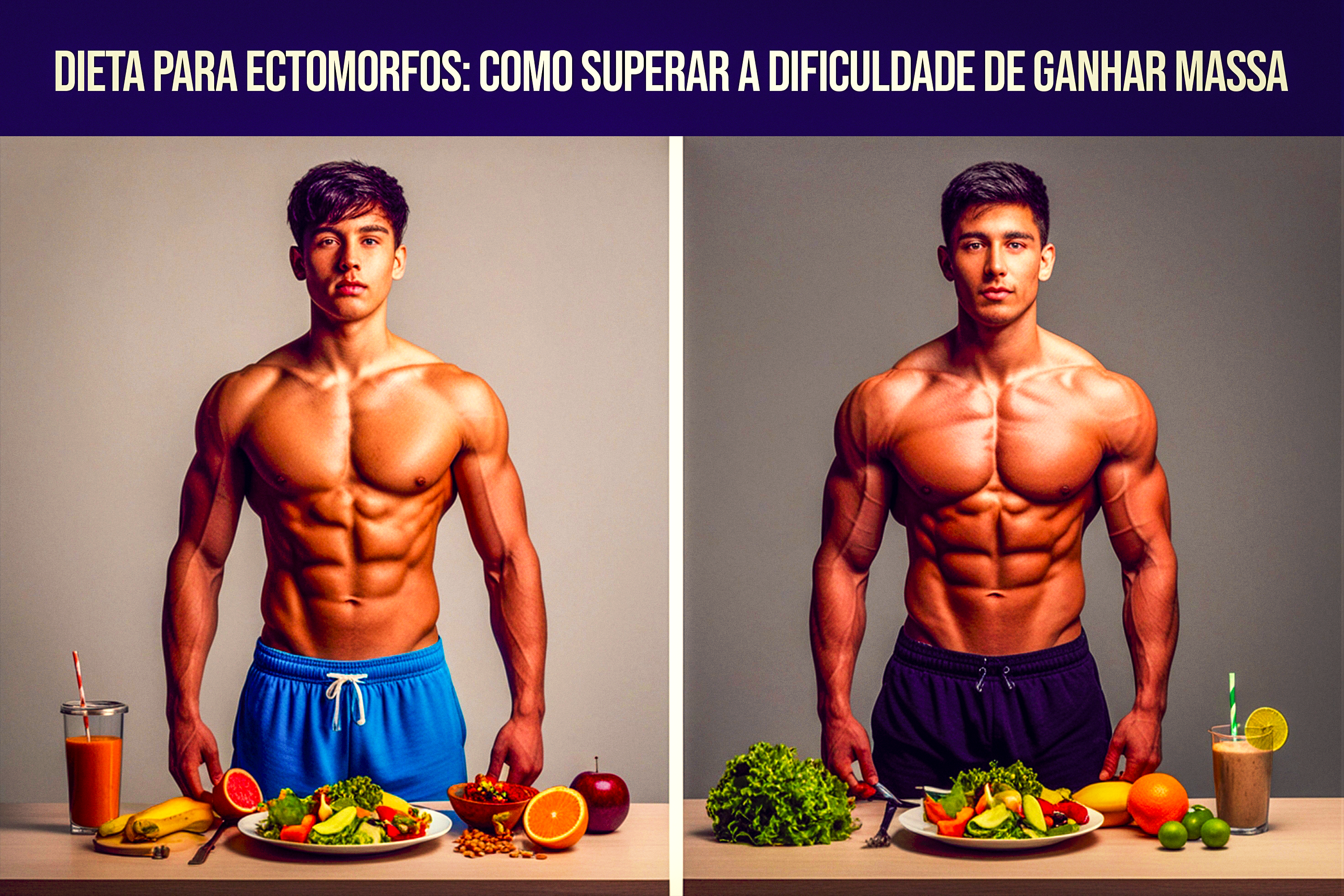 Dieta para Ectomorfos : Como Superar a Dificuldade de Ganhar Massa