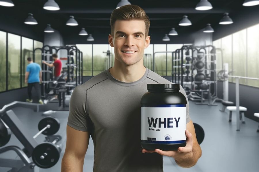 Whey protein e hipercalóricos para auxiliar ectomorfos no ganho de peso